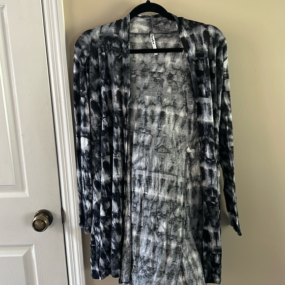 Azules Sweaters - Tie Dye Lightweight Cardigan
